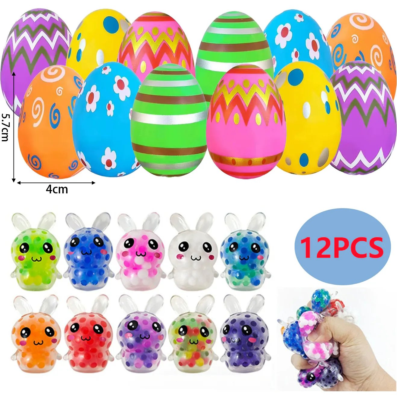 HopRelax - Squishy Bunny Stress Ball