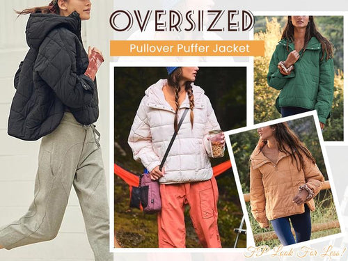 FrostEase – Oversized Hooded Puffer Pullover