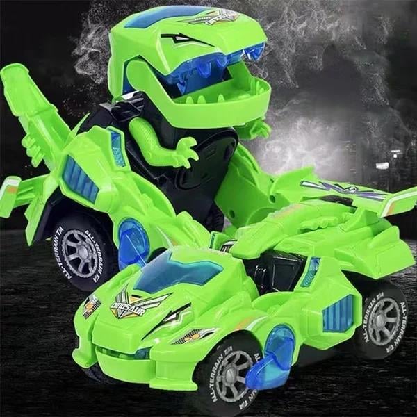 DinoRacer – LED Transforming Beast Car