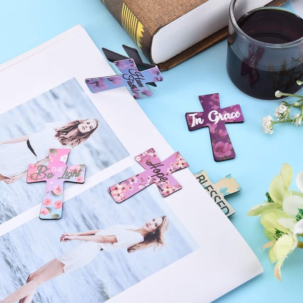 ScriptureSave – 16 Pcs Magnetic Cross Bookmarks