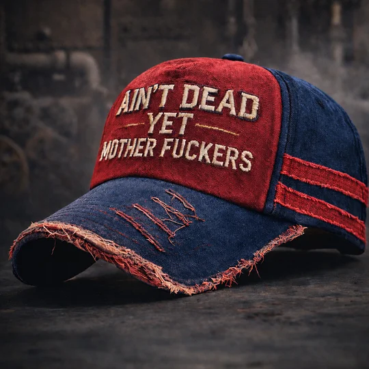 Ain't Dead Yet Vintage Trucker Cap-Buy 2 Free shipping