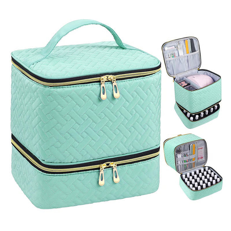 BeautyVault – Double Layer Nail Supplies Bag