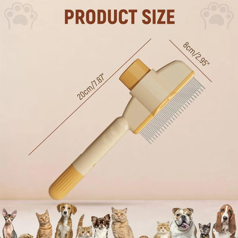 PawPure – Anti Flea Self-Cleaning Grooming Comb