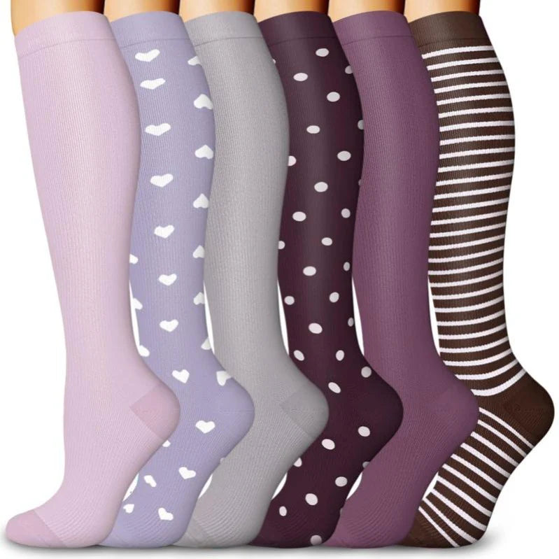 StrideBoost – Vibrant Compression Socks