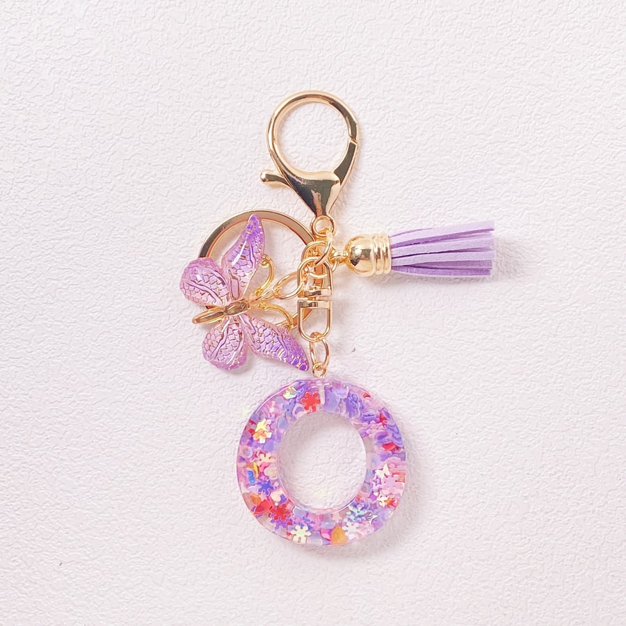CharmKey – Personalized Initial Letter Keychain