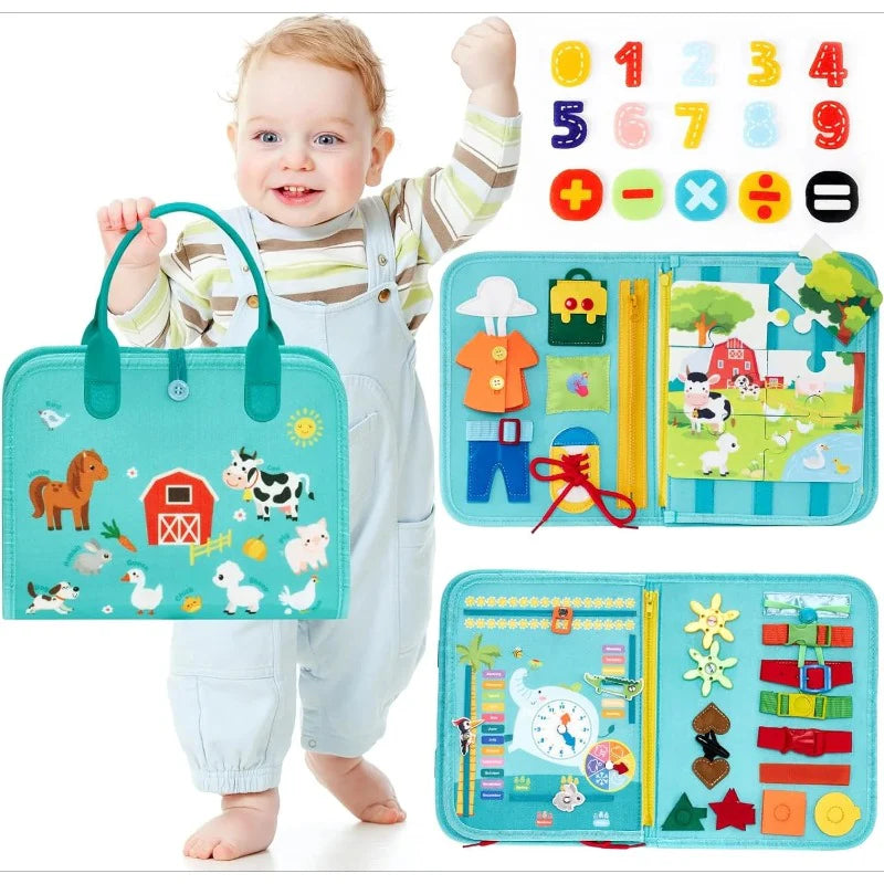 MindNest – Montessori Busy Board