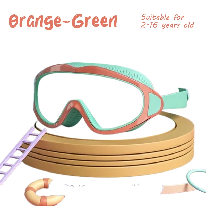 AquaView |  Wide-Lens Waterproof Swim Goggles