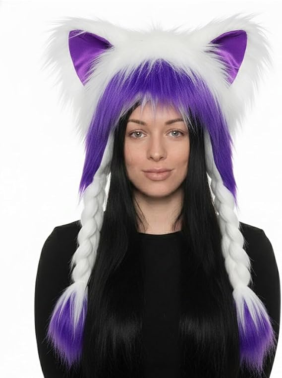 CuddlePaws - Soft Plush Winter Hat with Ear Flaps