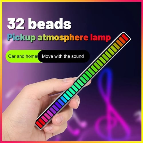 GlowSync – Wireless Sound-Activated RGB Light Bar