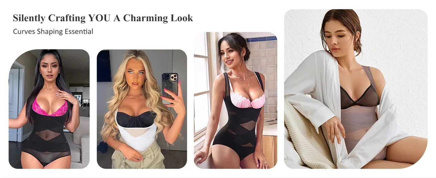 DreamCurve – Seamless High-Waist Bodysuit