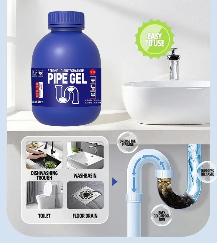 DrainForce – Powerful Pipe Cleaner