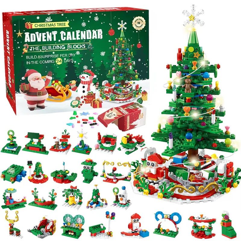 FestiveBuild – Christmas Blocks Gift Set