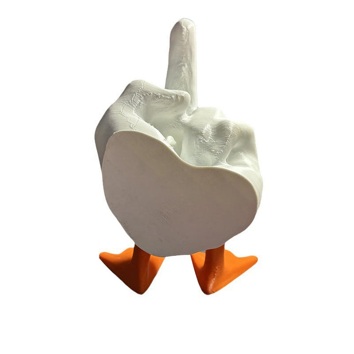 QuackOff – Middle Finger Duck Ornament