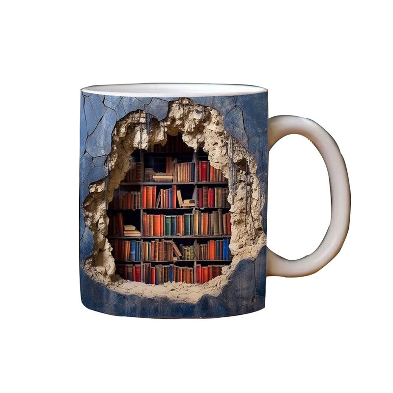 BookSip – 3D Bookshelf Mug