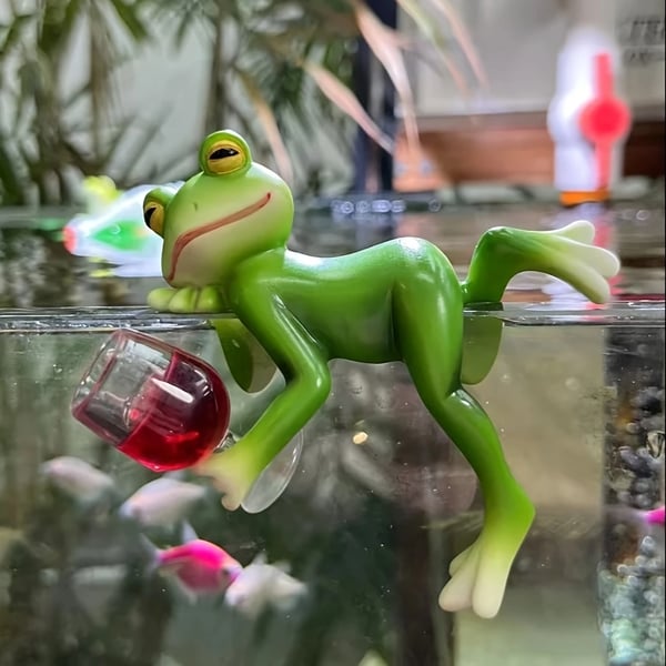 FrogPerch – Cute Hanging Garden Accent for Flower Pots