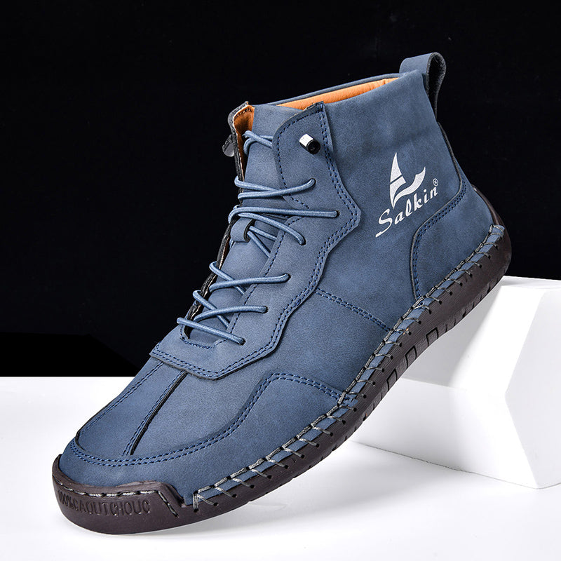 StrideRelief – Men’s Orthopedic Leather Boots