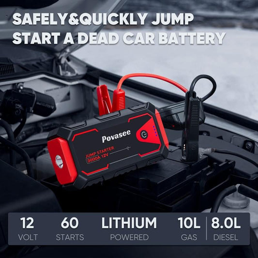 BoostForce – UltraPower 3000A Jump Starter