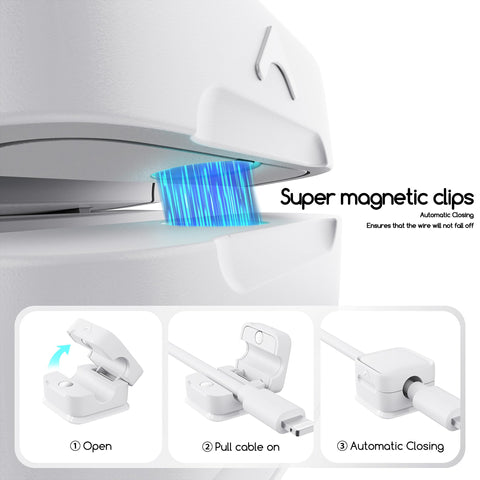 MagTidy – Magnetic Cable Organizer Hub