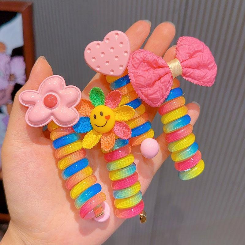 TwistyBloom – Colorful Spiral Hair Bands