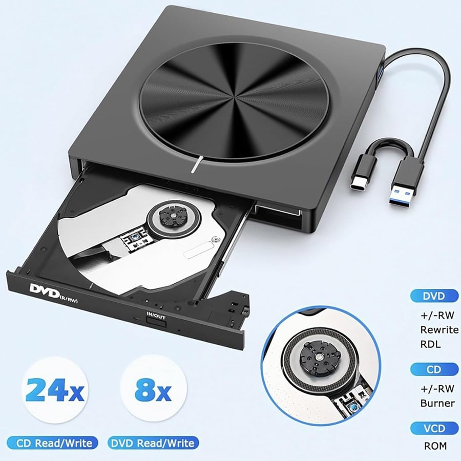 BluCore | Type-C Portable Disc Master