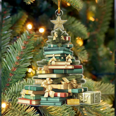 BookTree – Christmas Ornament for Book Lovers