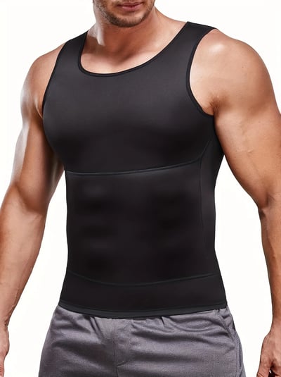 CoreFit – Men’s Sleeveless Shapewear Undershirt