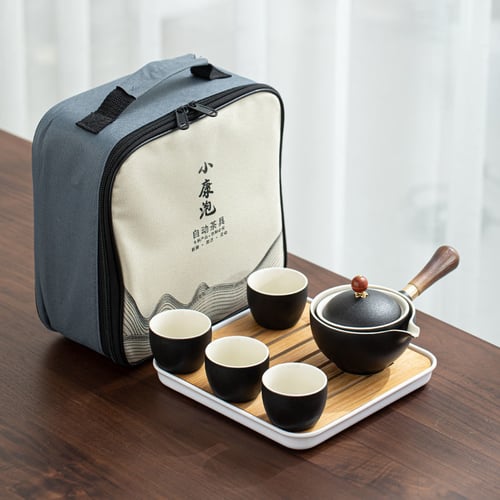 TeaGlide – 360° Rotating Travel Tea Maker Set