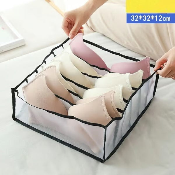 TidyNest – Foldable Wardrobe Clothes Organizer