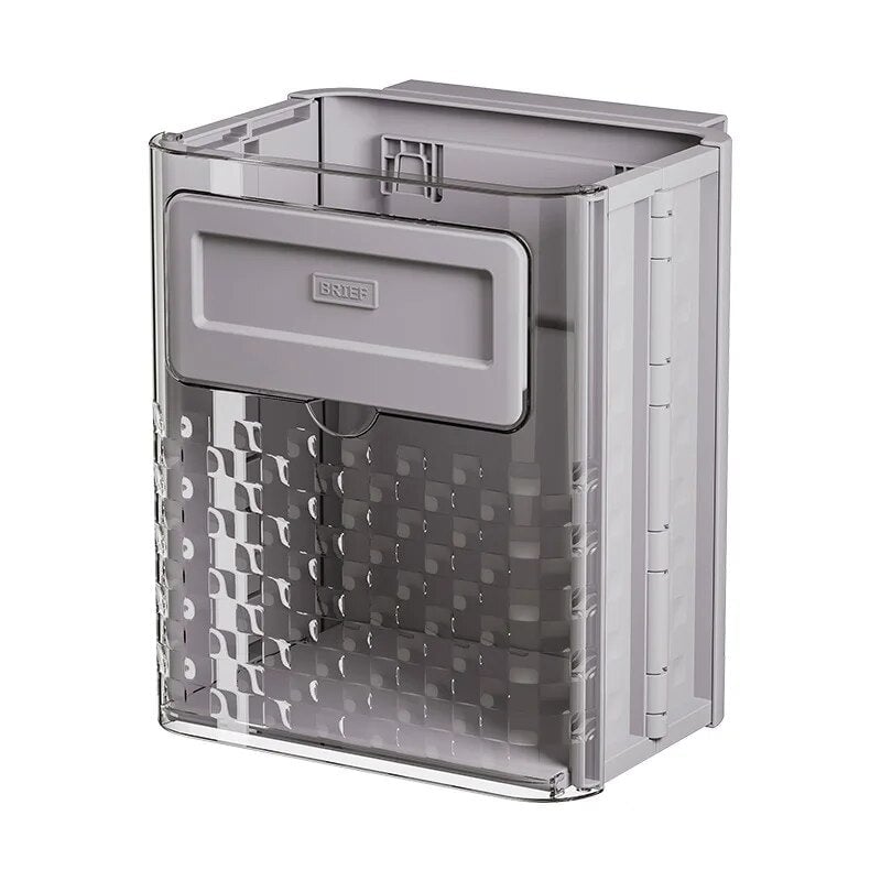 SpaceBin – Wall-Mounted Foldable Trash Can