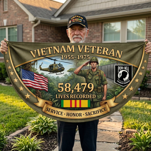 🇺🇸 Last Day Promo: 49% OFF 🎖️Vietnam Veteran Tribute Banner