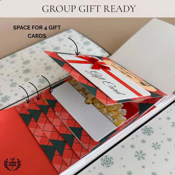 MerryPouch – Handmade Christmas Card Holder