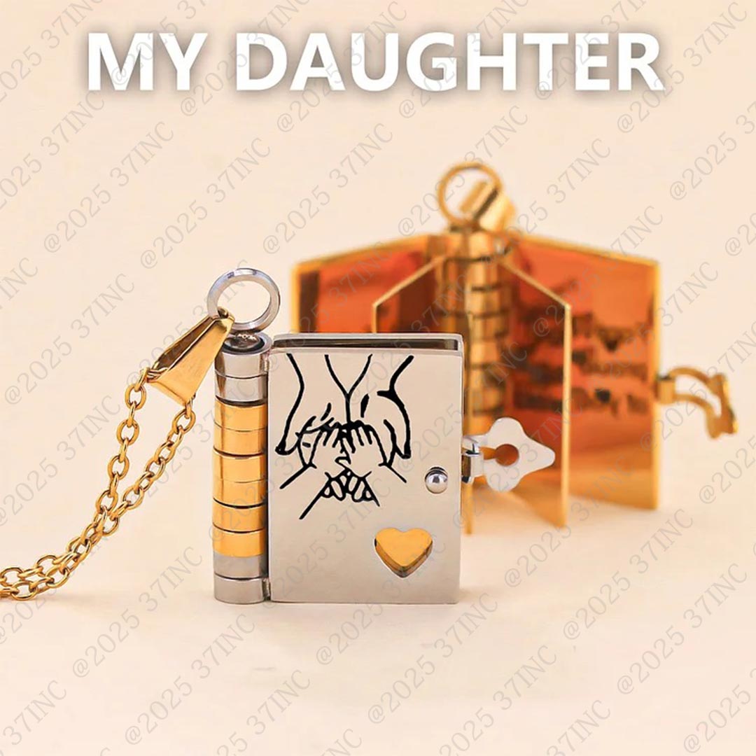 For Daughter - My Incredible Daughter Book Necklace
