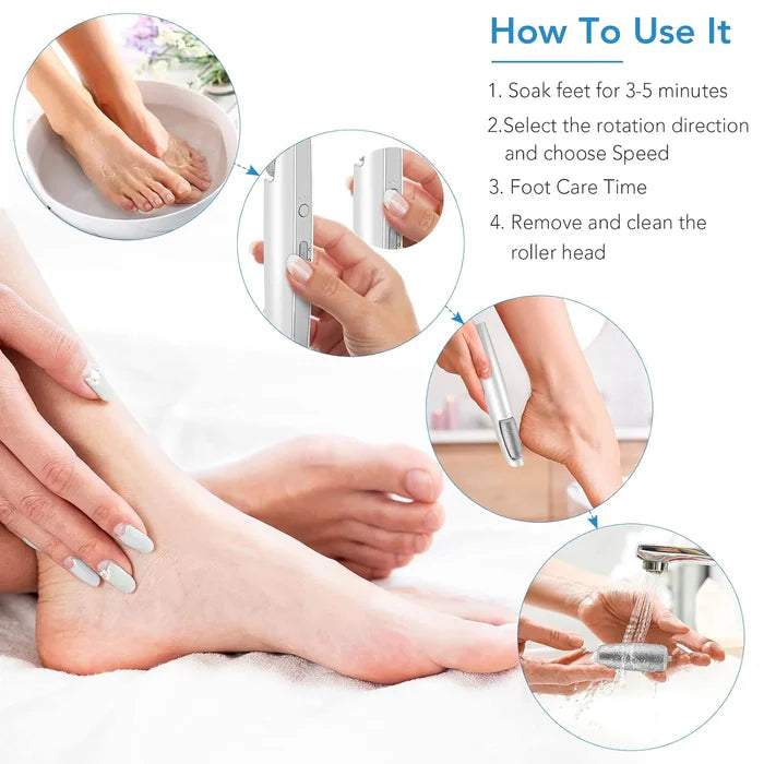 PediLux – Rechargeable Electric Callus Remover