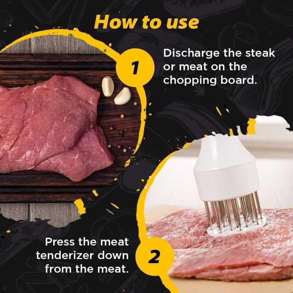 SteelChef – Precision Meat Tenderizer Needle