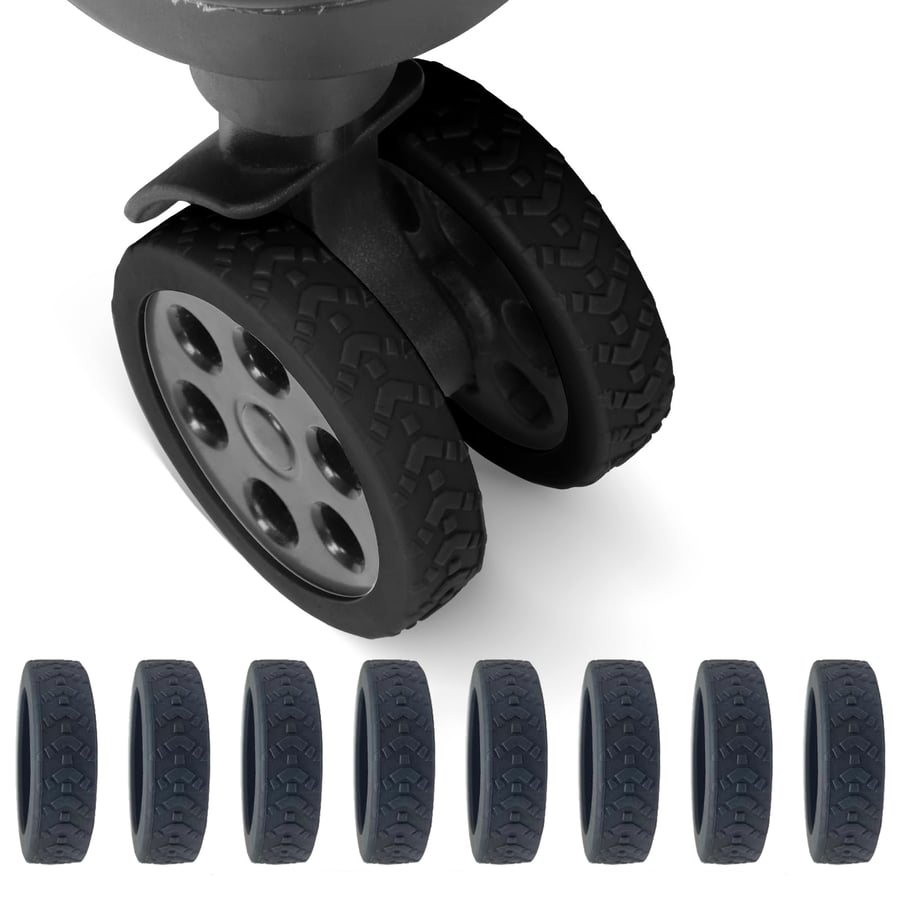 RollSafe – Durable Luggage Wheel Covers