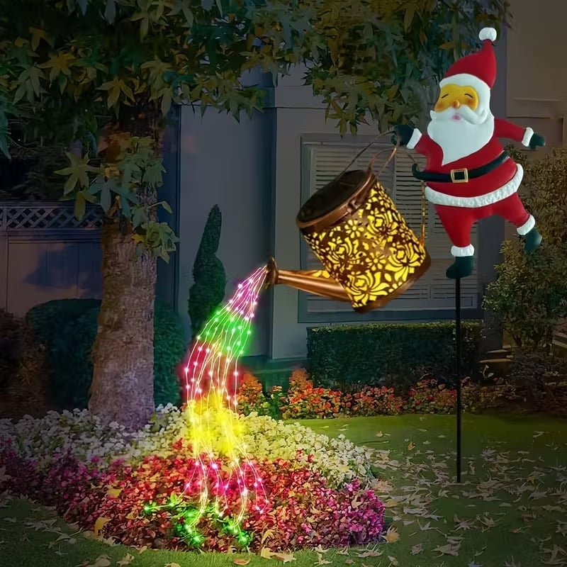 ClausGlow - Magical Solar Santa Lantern Lights