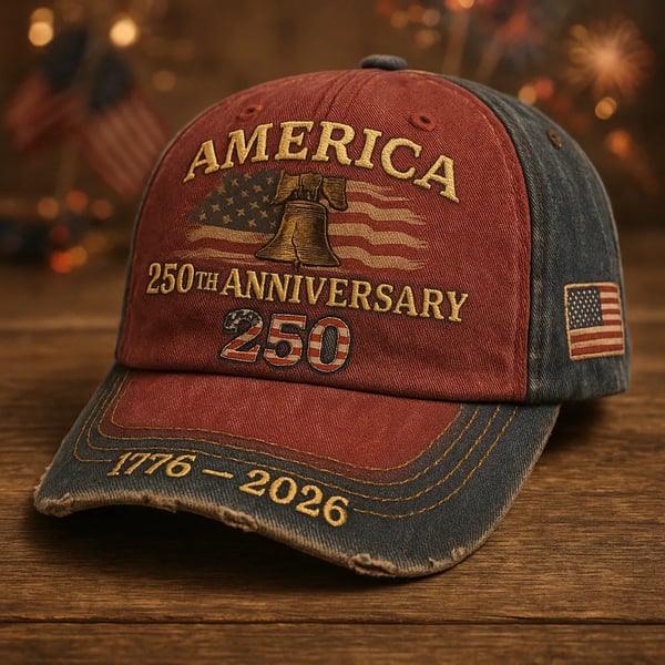 FreedomWear – USA 250th Anniversary Commemorative Cap