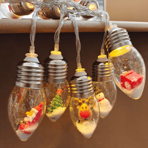 MerryShine – Holiday LED Bulb String Lights