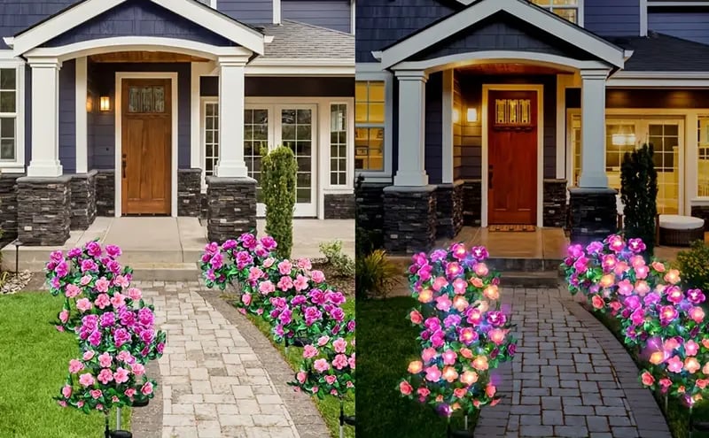 FloraShine - Solar Decorative Flower Lights