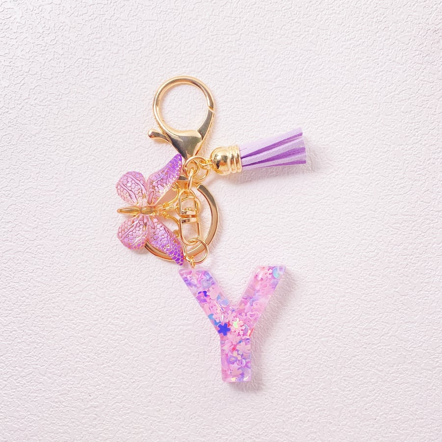 CharmKey – Personalized Initial Letter Keychain