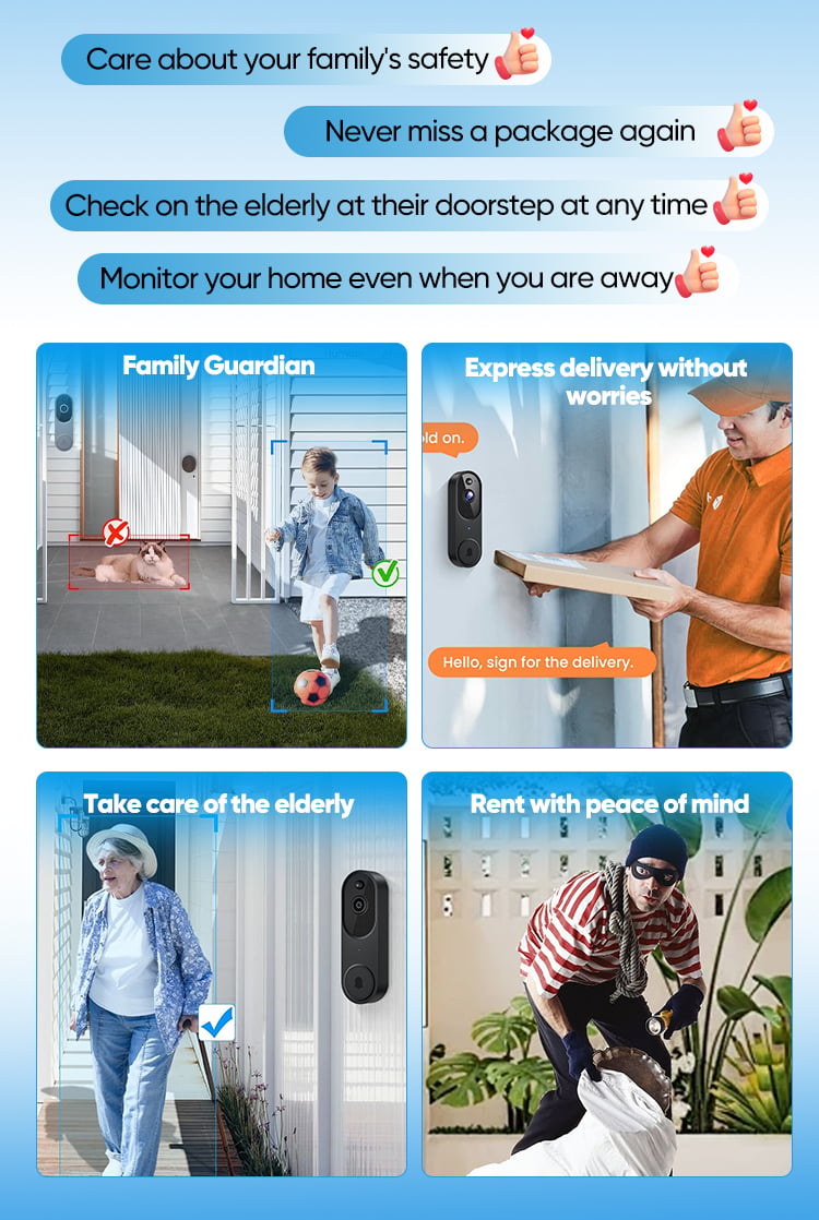 DoorGuard – Smart WiFi Video Doorbel