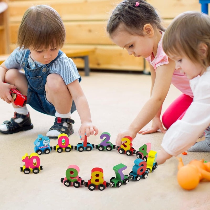NumRail – Magnetic Number Train Set for Kids