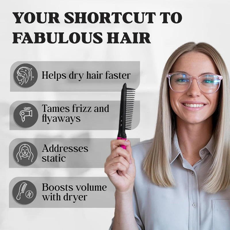 HeatLock – Professional V Hair Styling Comb