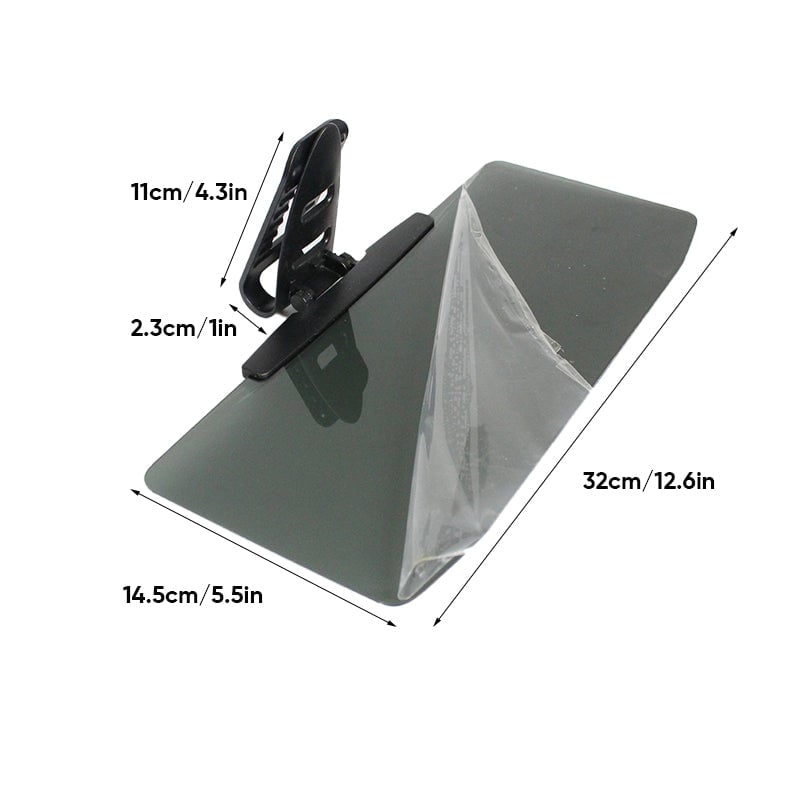 🚗LAST DAY 49% OFF🔥Universal Car Sun Visor With Polarized Glare Protection