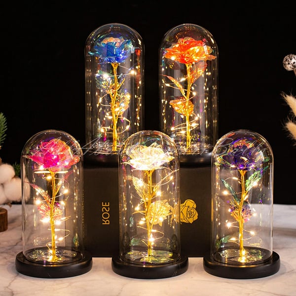 EternaBloom – Enchanted Sparkly Rose Gift