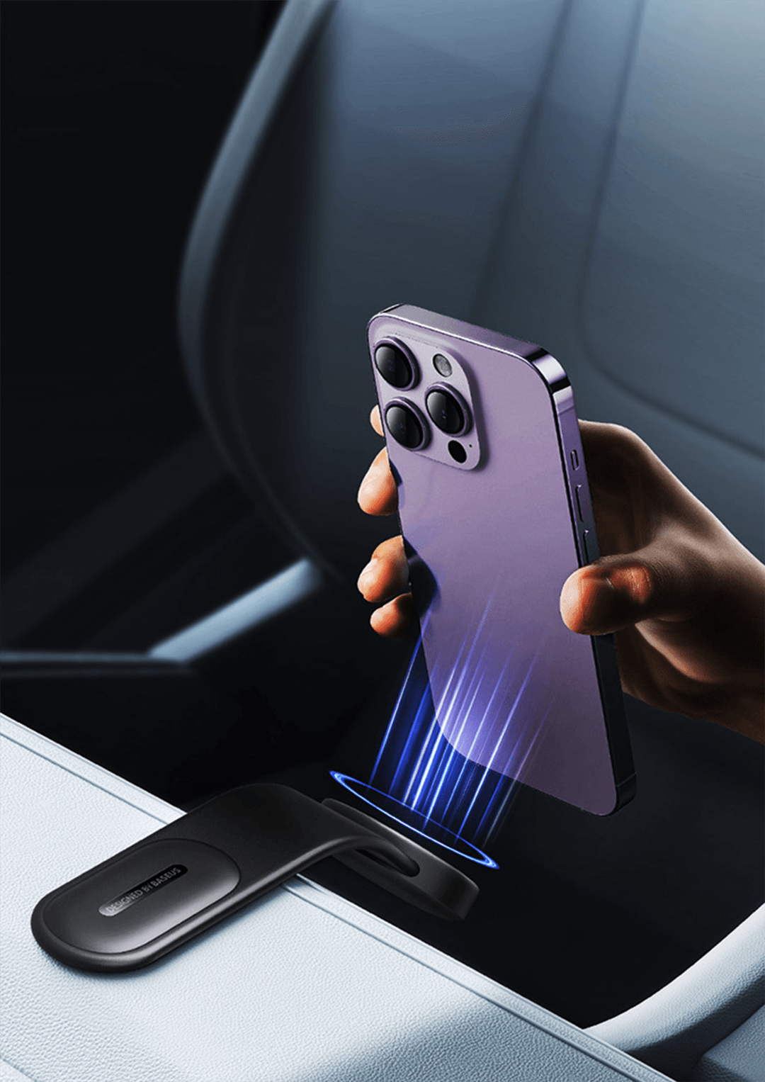 DashMag - Magnetic Mount with Wireless Power