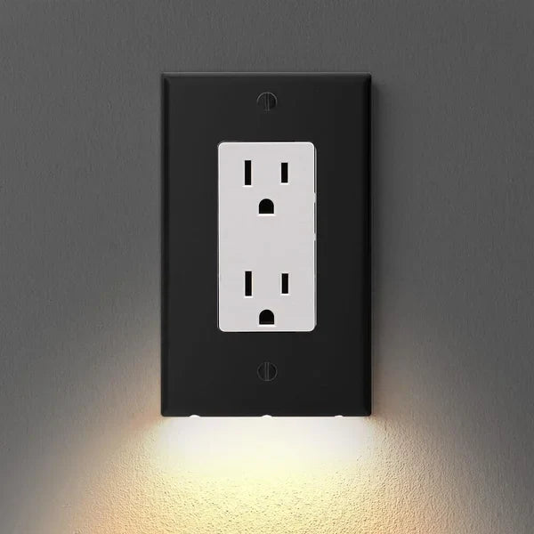 GlowEdge – Automatic LED Night Wall Plate