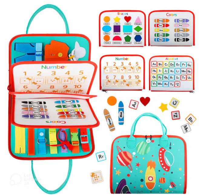 TinyQuest – Ultimate Montessori Sensory Board