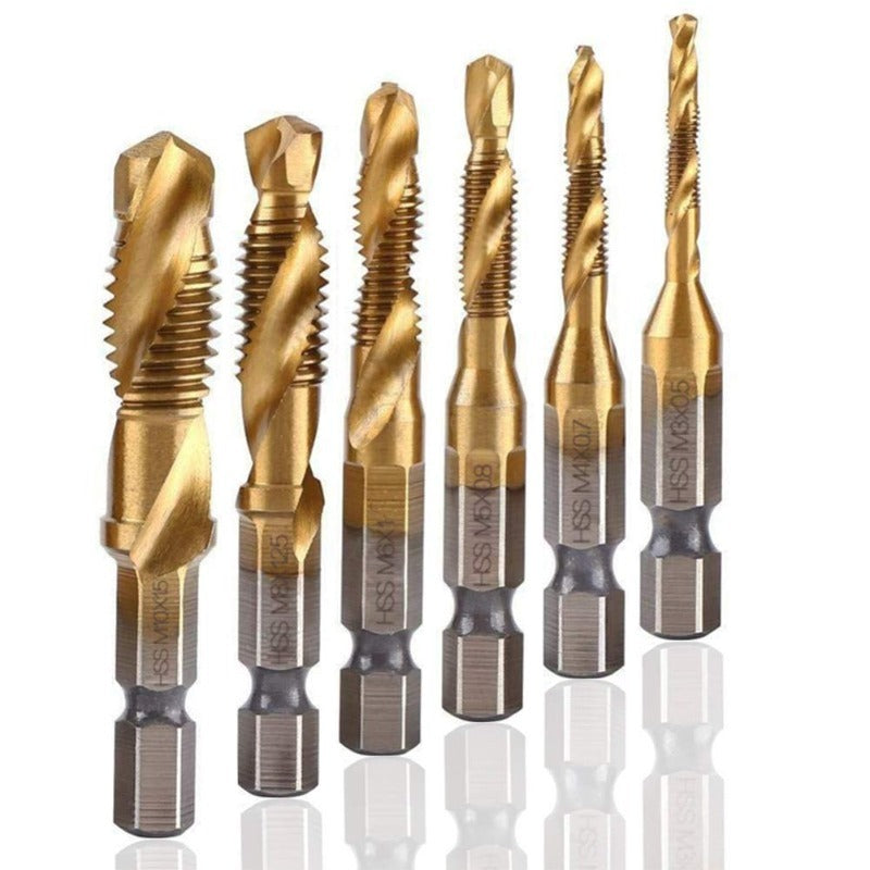 TapForge – Titanium Drill Tap Bit Set