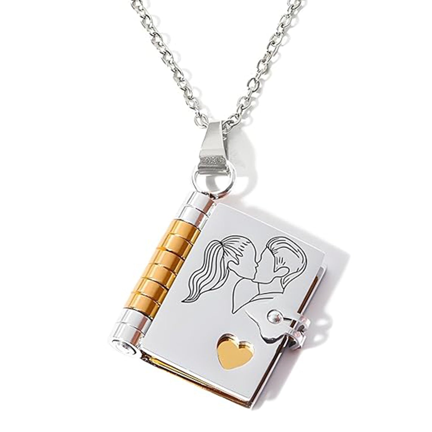 Whispering Hearts - Personalized Love Pendant